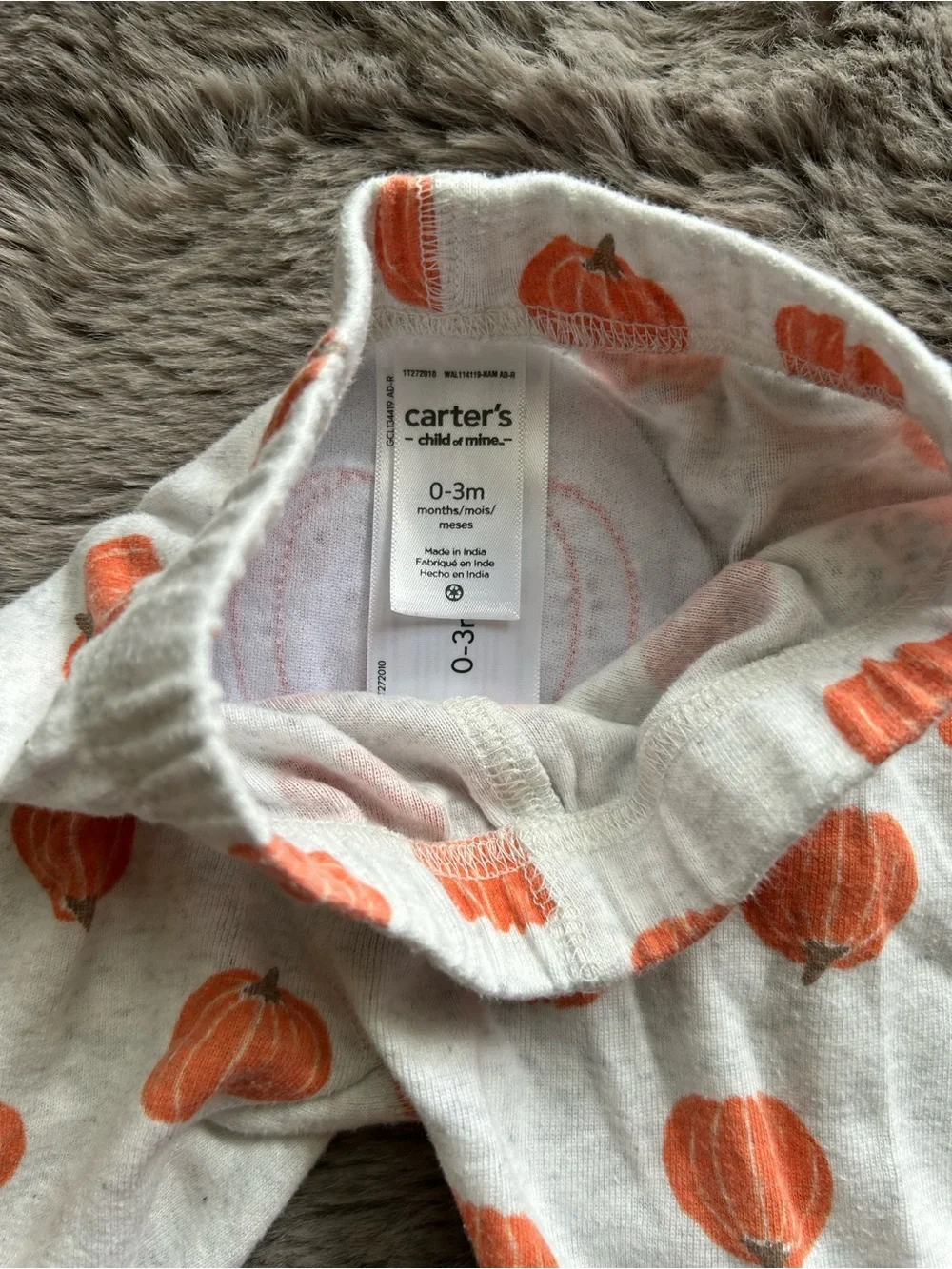 Carters Set of 3M Baby Pants